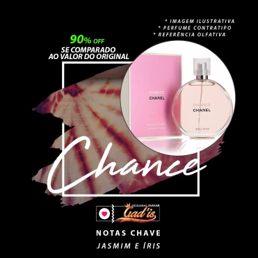 Perfume Similar Gadis 170 Inspirado em Chance Contratipo